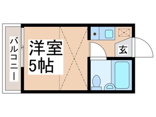 クレセントハイツ学園西の物件間取画像